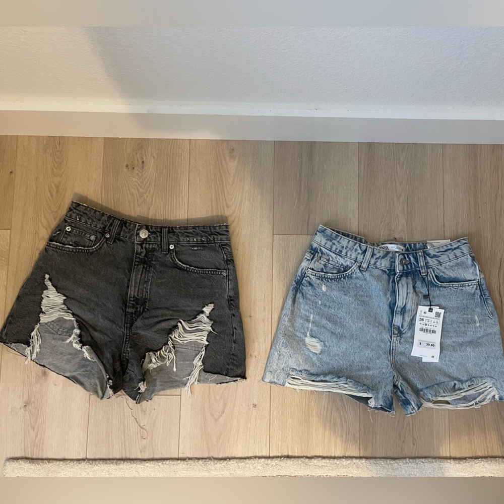Zara Denim Shorts Bundle